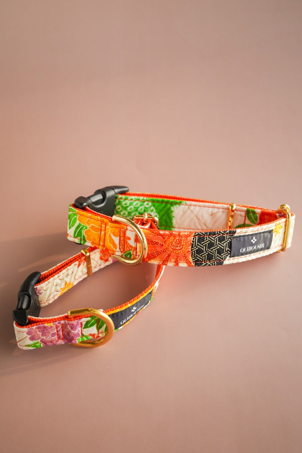 【現物一点物】KIMONO 首輪 / オレンジ