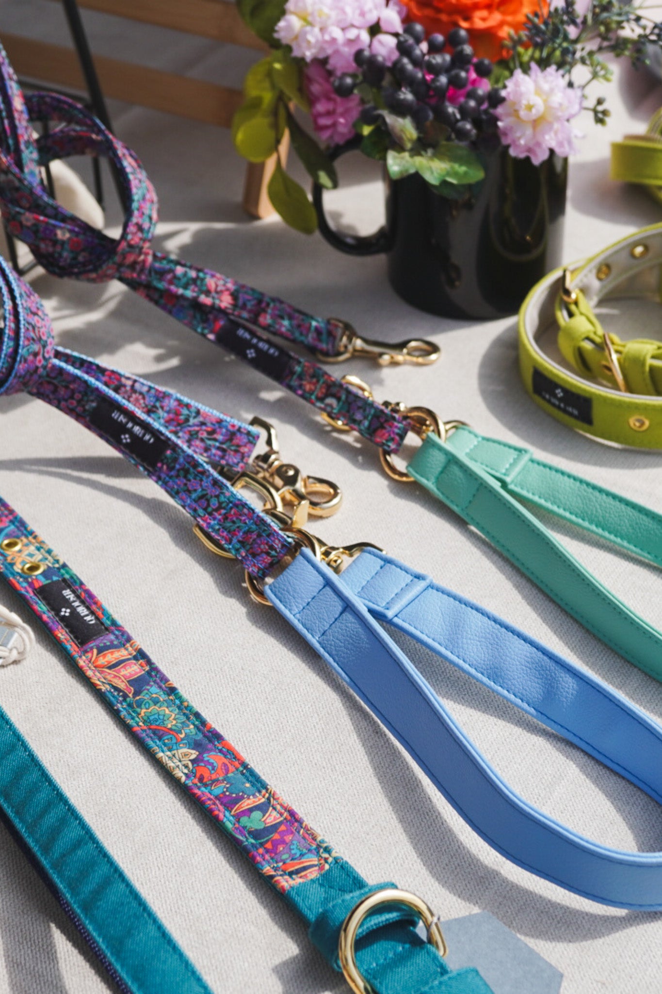 LIBERTY FABRICS LEASH / Secret Garden