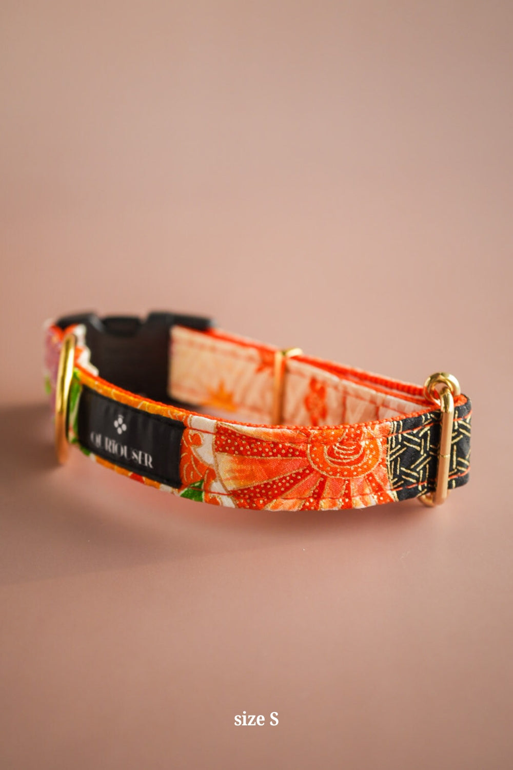 【現物一点物】KIMONO 首輪 / オレンジ