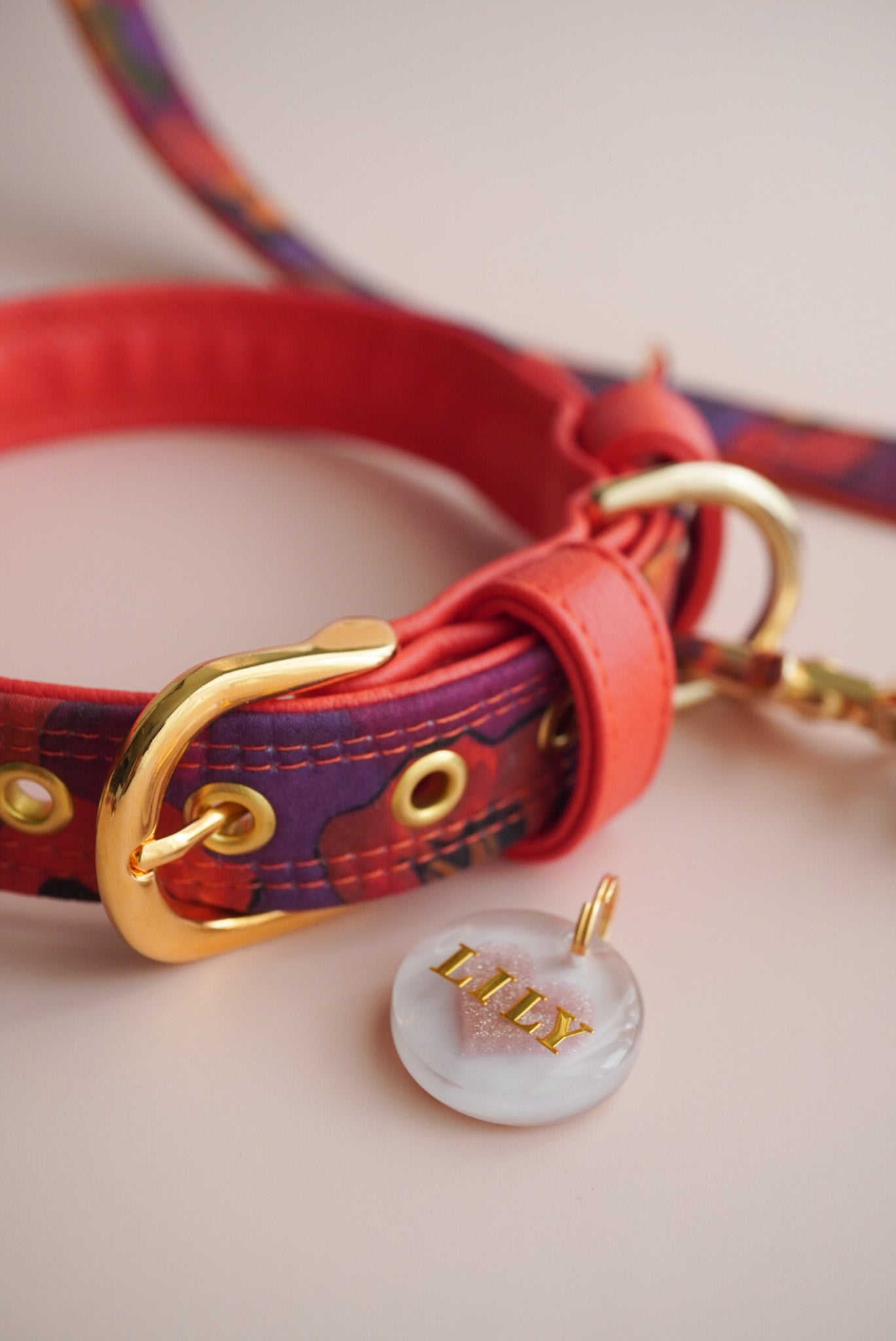 LIBERTY FABRICS COLLAR / JemmaRose / Orange