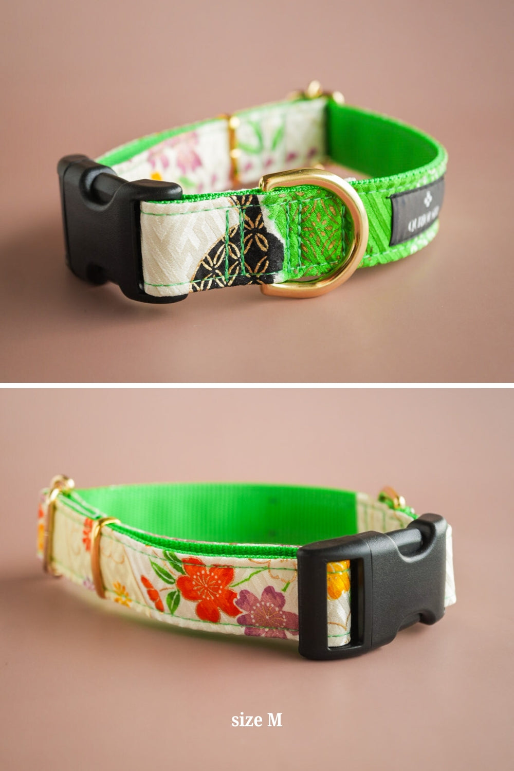 【現物一点物】KIMONO 首輪 / グリーン