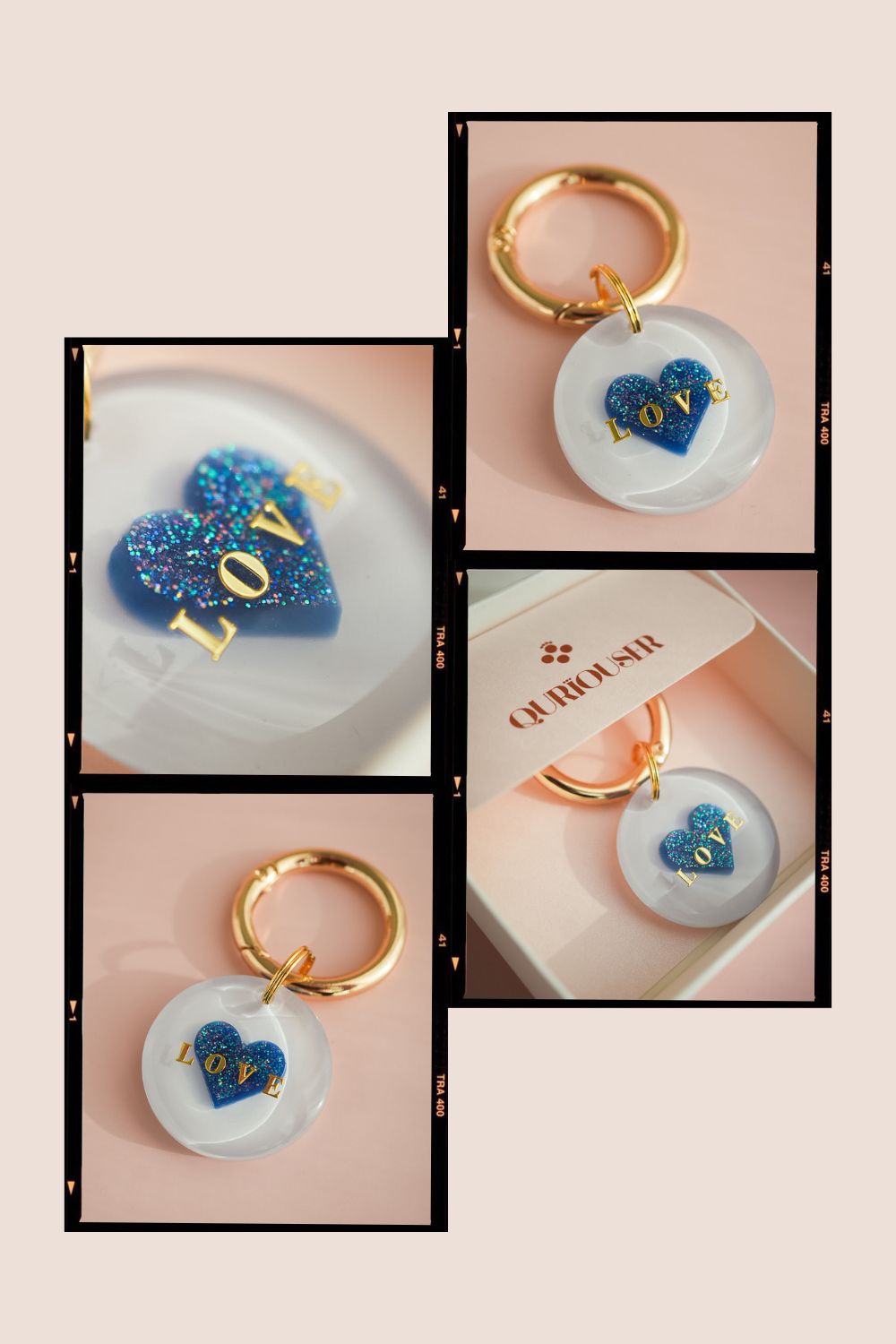 【Heart Collection 26SS】ハート迷子札 全3色
