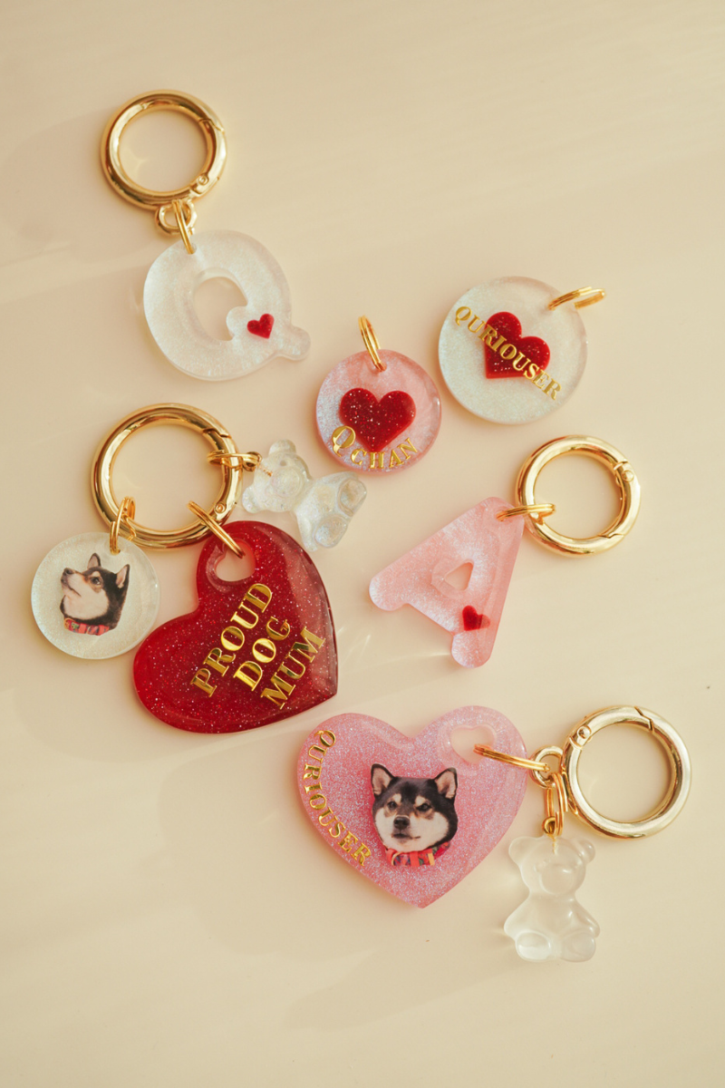 【PROUD DOG MUM】Heart Collection