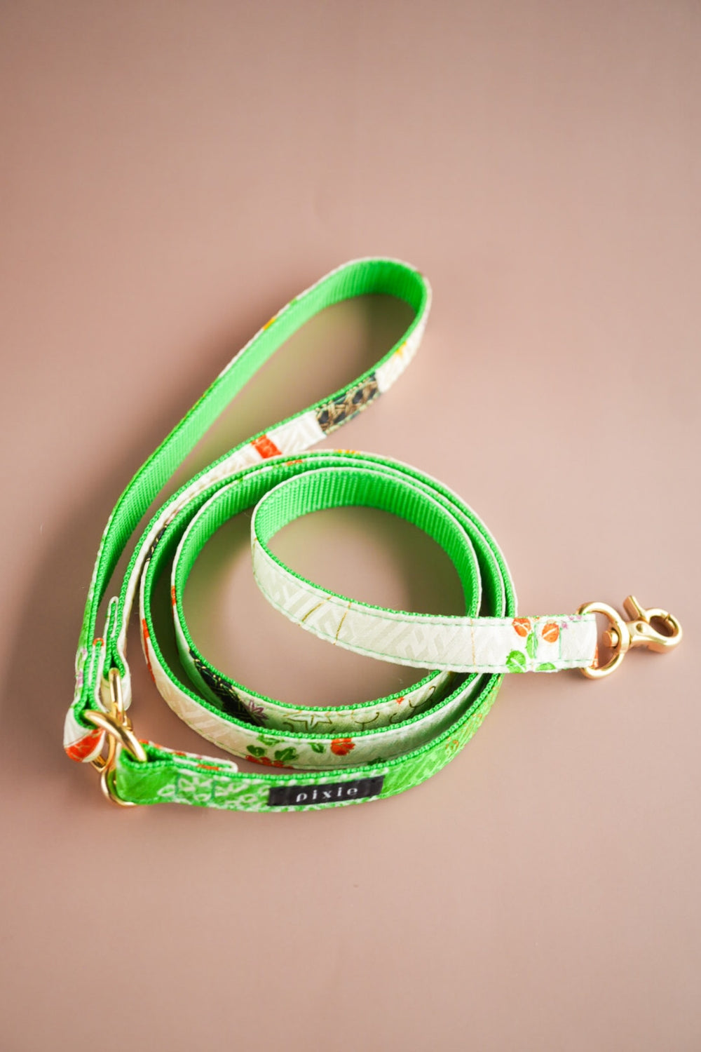 【小型犬専用】KIMONO リード / グリーン