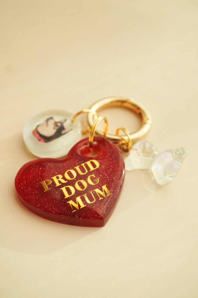 【PROUD DOG MUM】Heart Collection