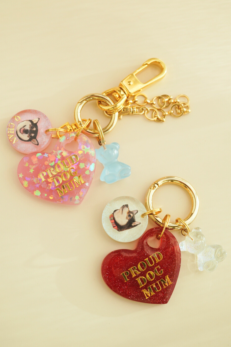 【PROUD DOG MUM】Heart Collection