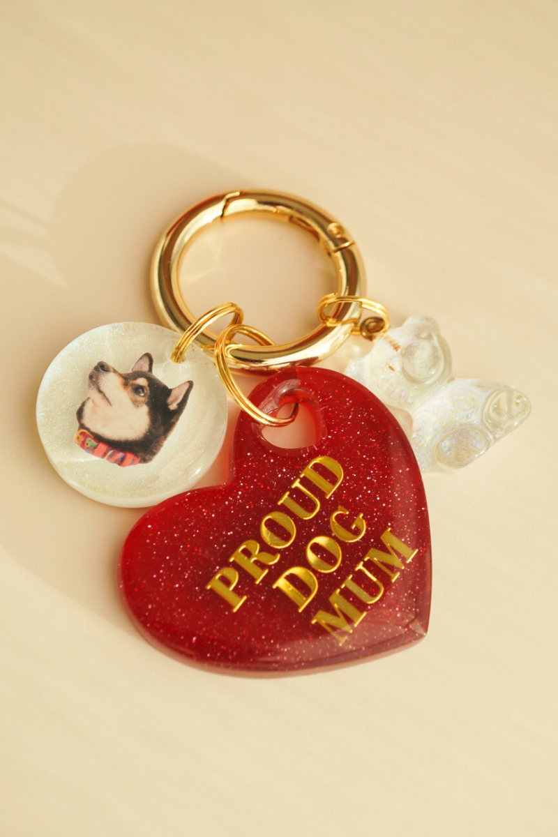 【PROUD DOG MUM】Heart Collection