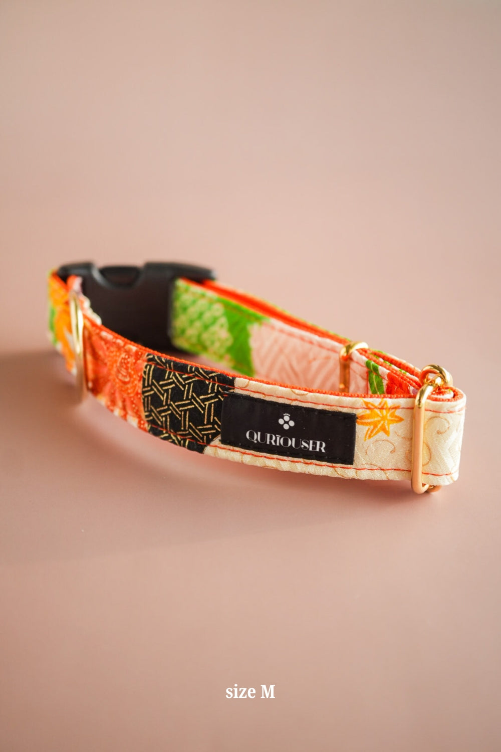 【現物一点物】KIMONO 首輪 / オレンジ