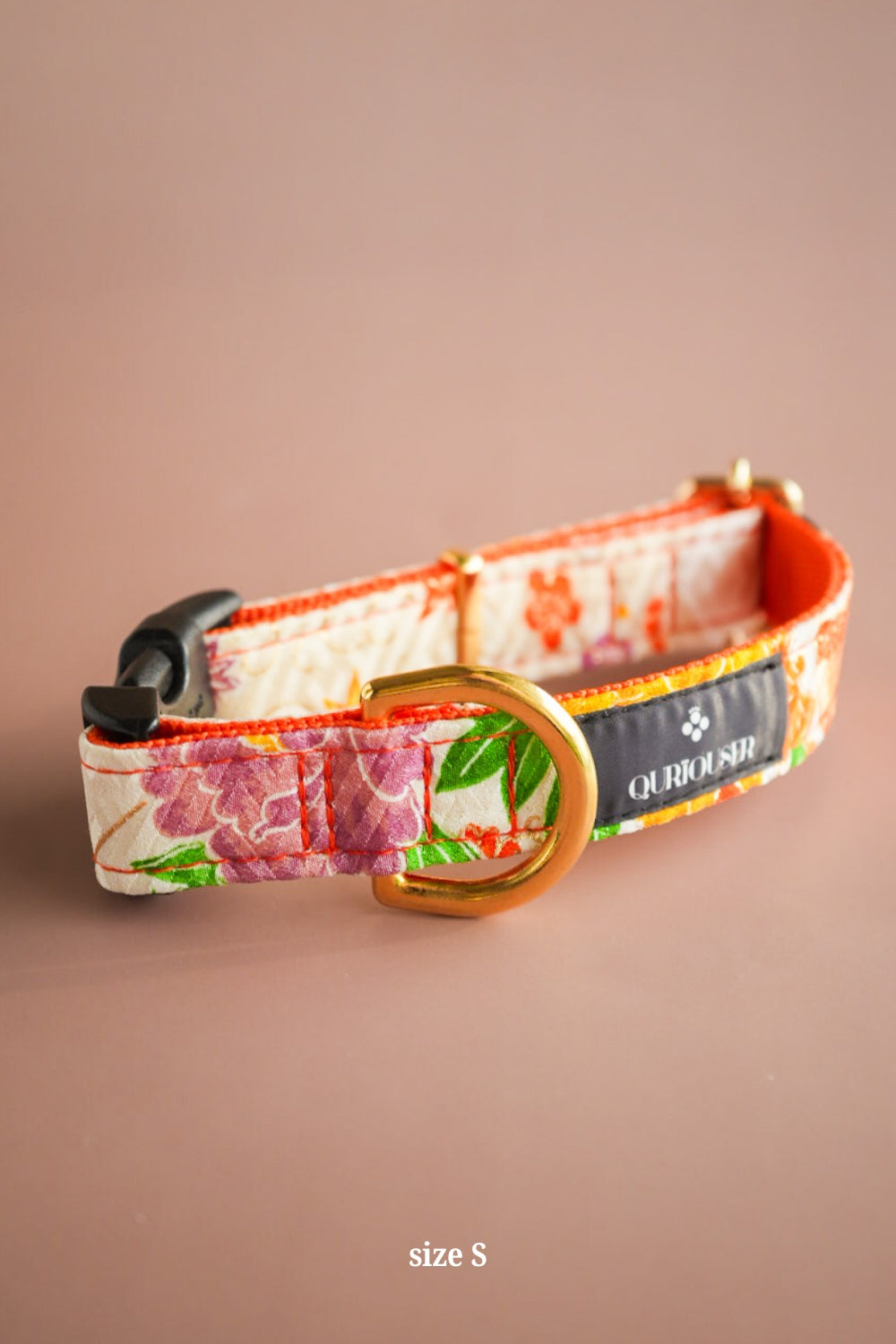 【現物一点物】KIMONO 首輪 / オレンジ