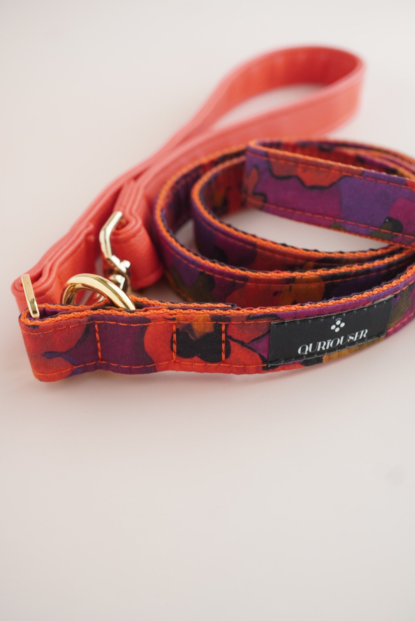 LIBERTY FABRICS LEASH / JemmaRose / Orange