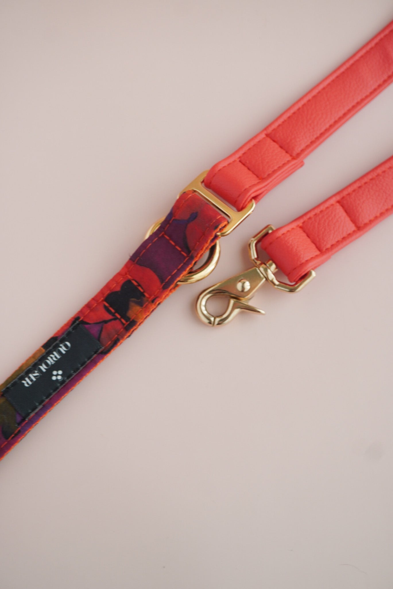 LIBERTY FABRICS LEASH / JemmaRose / Orange