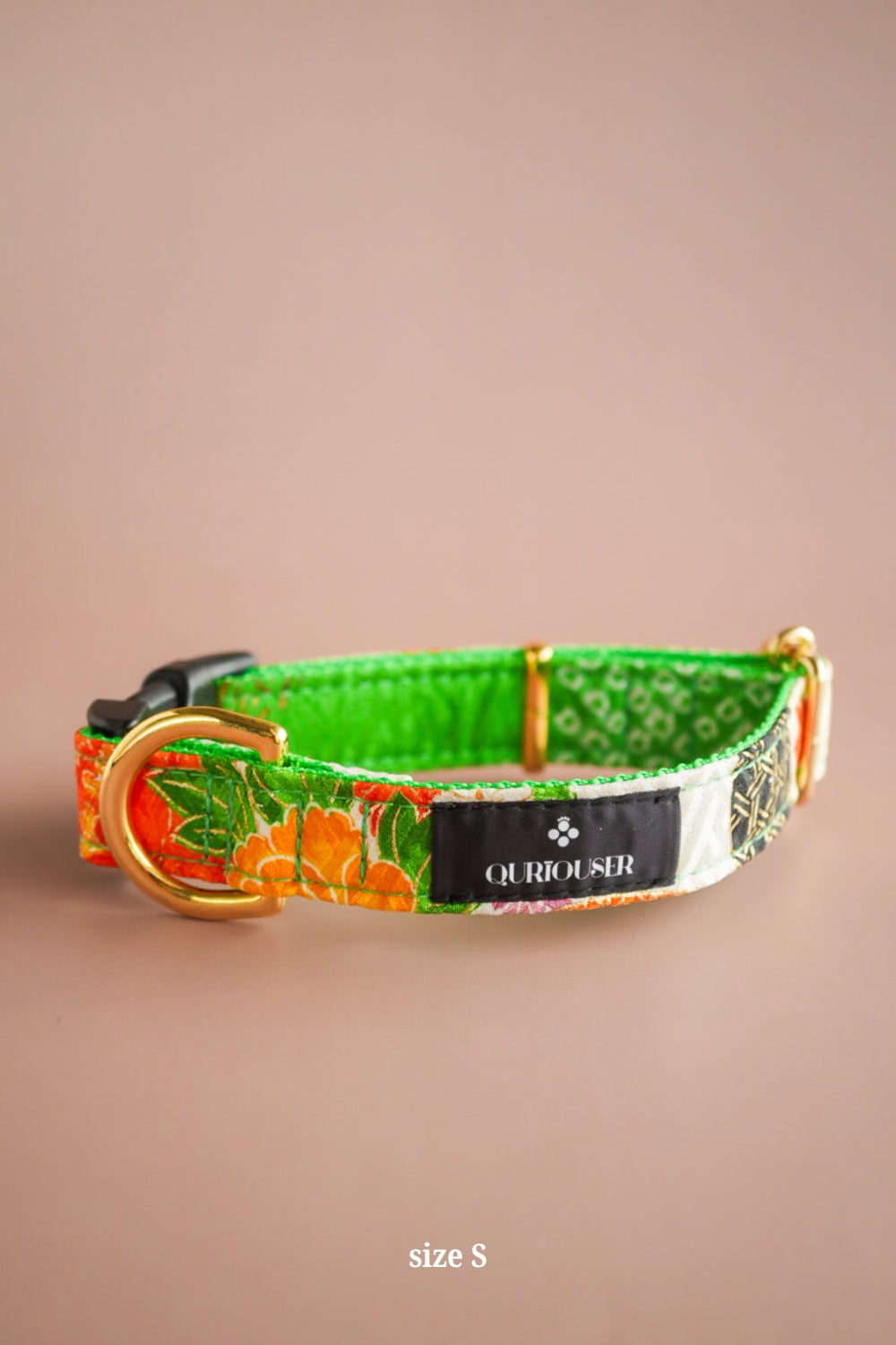 【現物一点物】KIMONO 首輪 / グリーン