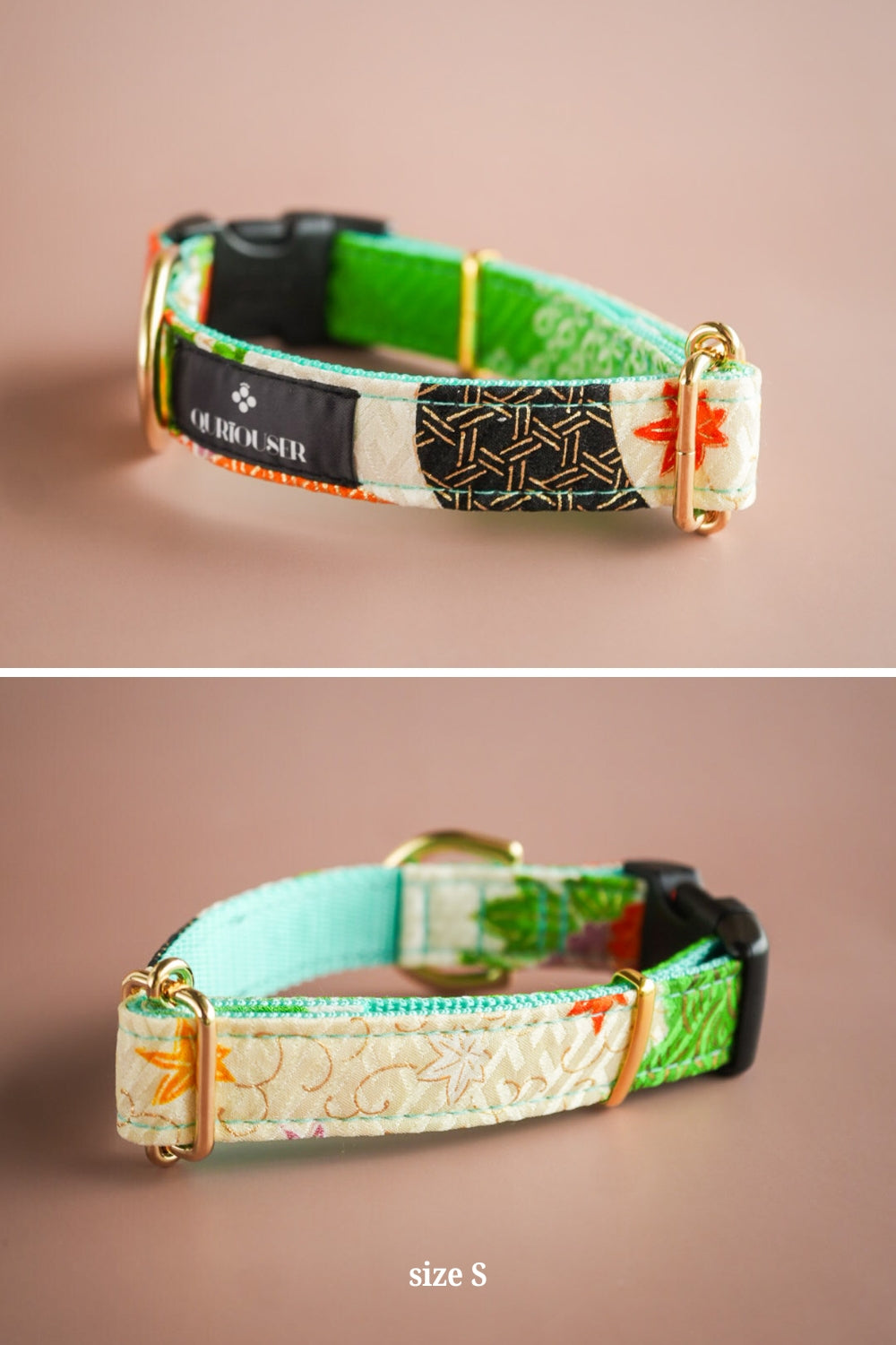 【現物一点物】KIMONO 首輪 / ミント