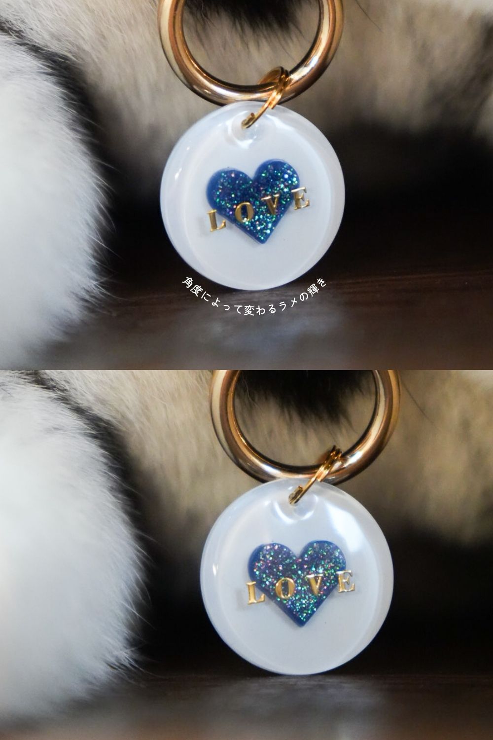 【Heart Collection 26SS】ハート迷子札 全3色