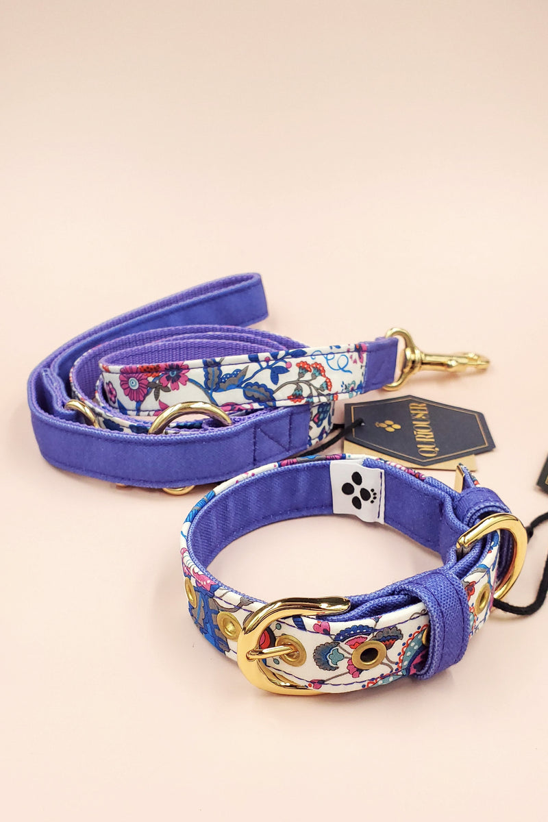Liberty Fabrics collar / Purple