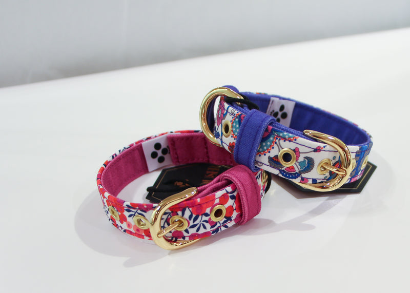 Liberty Fabrics collar / Purple